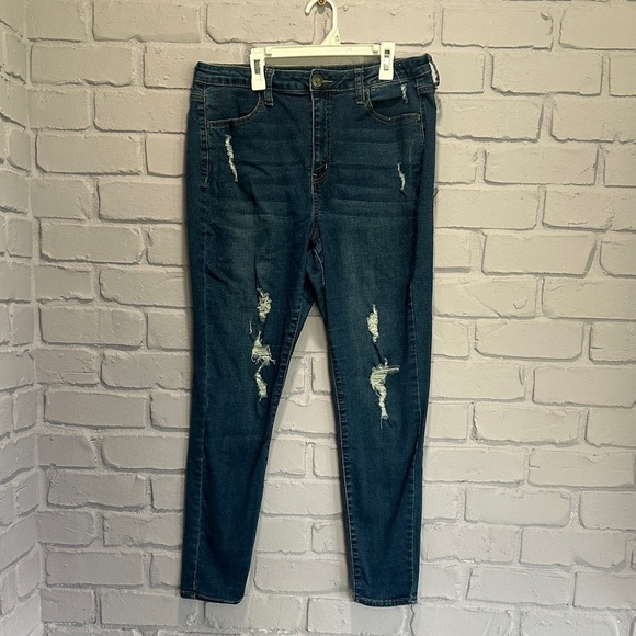 SO Denim - NWOT Distressed Blue Women's Jeans size 17